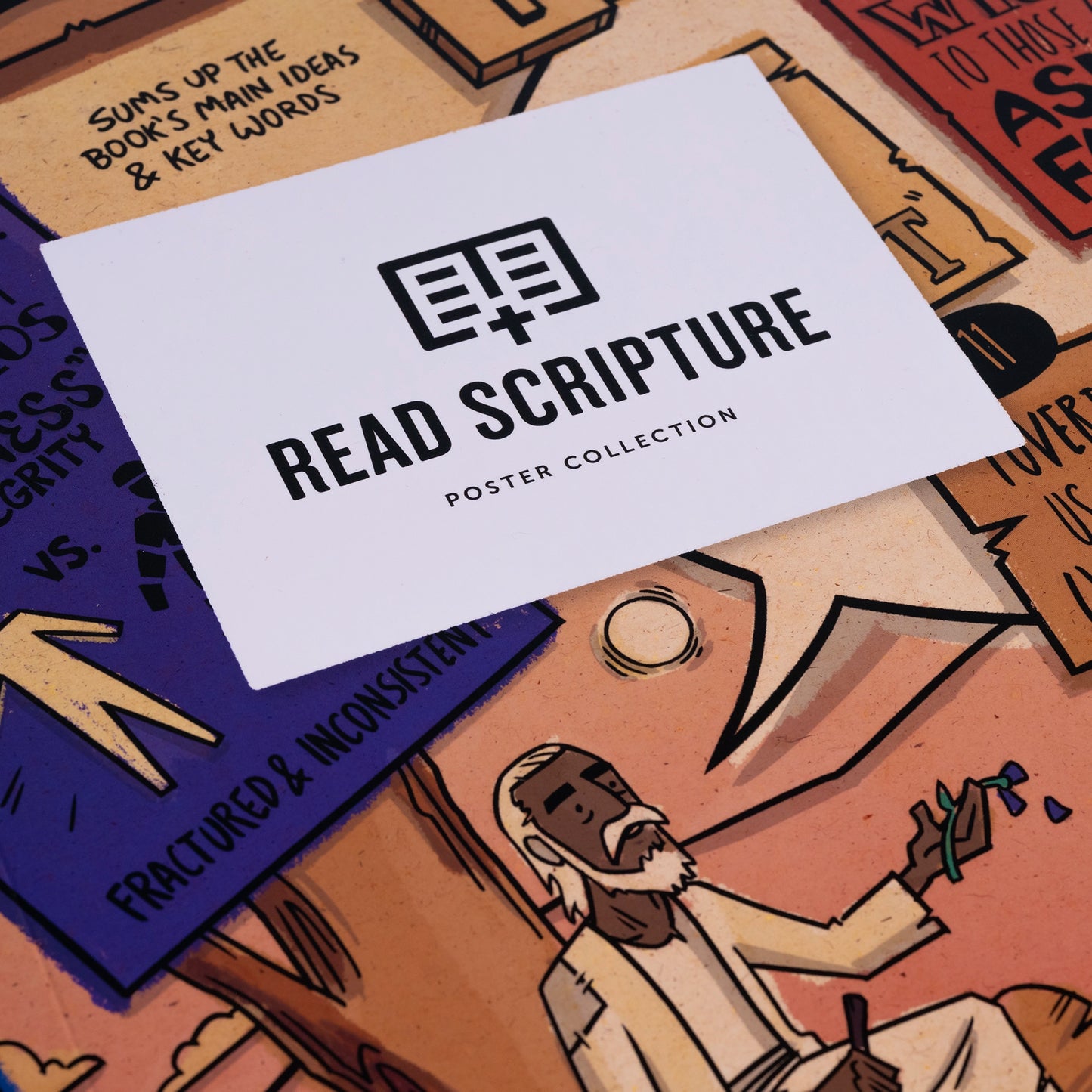 Libro de colección de carteles de BibleProject